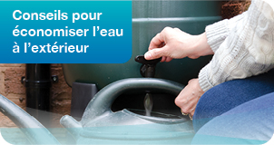 Conseils pour conomiser l'eau  l'extrieur