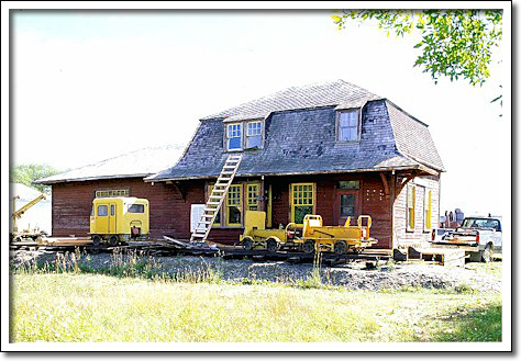 Gare du Canadien Pacifique de La Rivière (Musée Archibald)